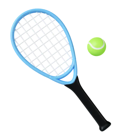 Raquette de tennis  3D Icon