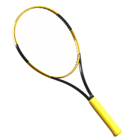 Raquette de tennis  3D Icon