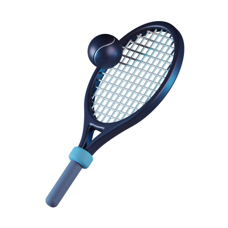 Raquette de tennis  3D Icon