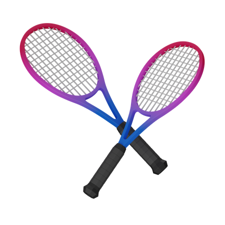 Raquette de tennis  3D Icon