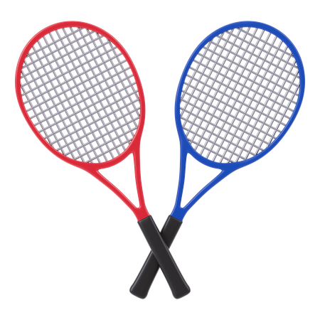 Raquettes de tennis  3D Icon