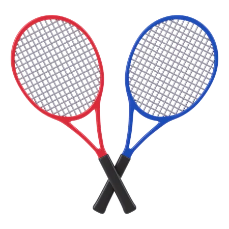 Raquettes de tennis  3D Icon