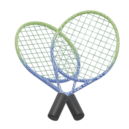 Raquettes de tennis  3D Icon