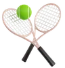 Raquettes et balles de tennis