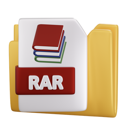 Rar  3D Icon