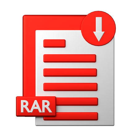 Rar ダウンロード  3D Icon