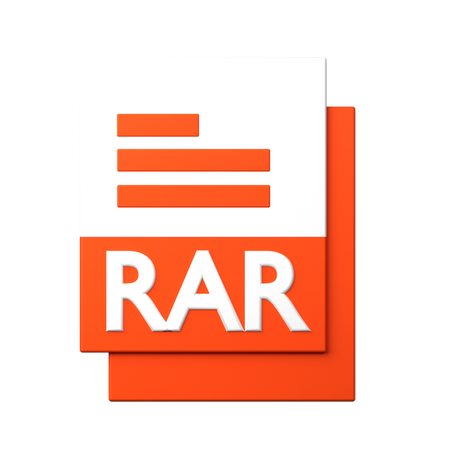 RAR File  3D Icon