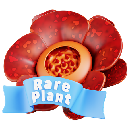 희귀 식물  3D Icon