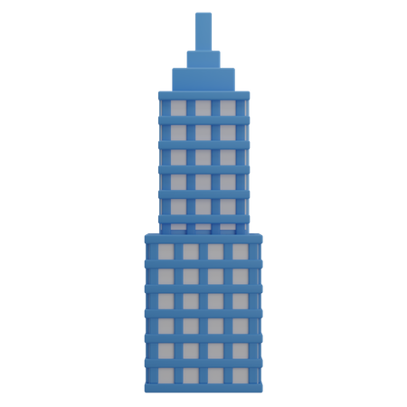 Rascacielos  3D Icon