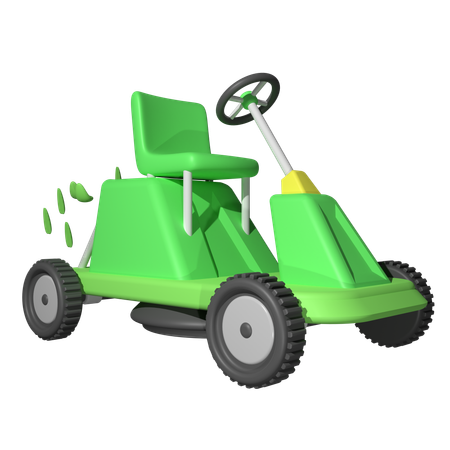 Rasenmäher  3D Icon