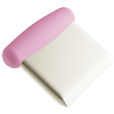 Raspador de banco  3D Icon