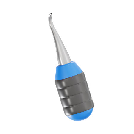 Raspador dentário  3D Icon