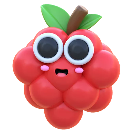 Raspberry  3D Icon