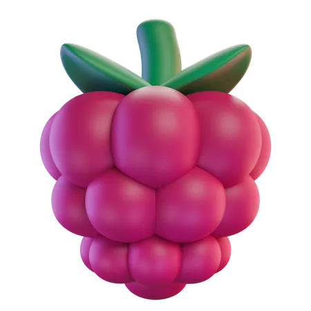 Raspberry 3 D Icon Illustration 3D Icon