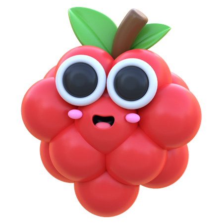 Raspberry  3D Icon