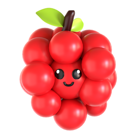 Raspberry  3D Icon