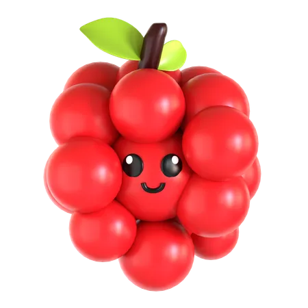 Raspberry  3D Icon