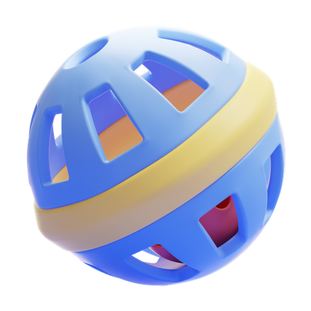 Rasselball  3D Icon