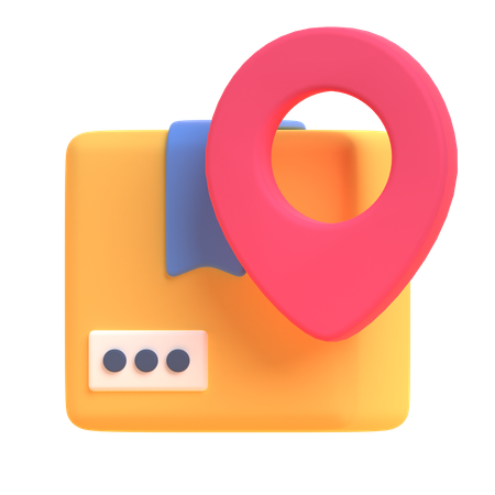 Rastreamento de pacotes  3D Icon
