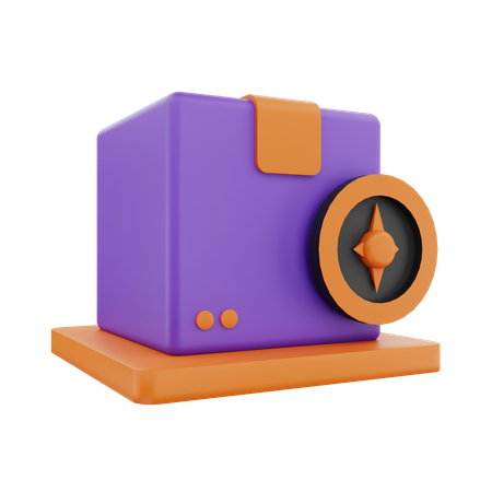 Rastreamento de pedidos  3D Icon