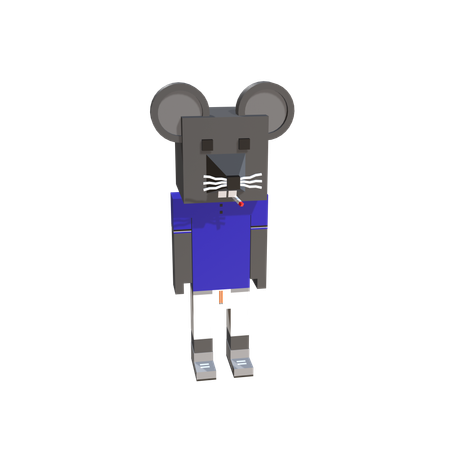 Rat  3D Icon