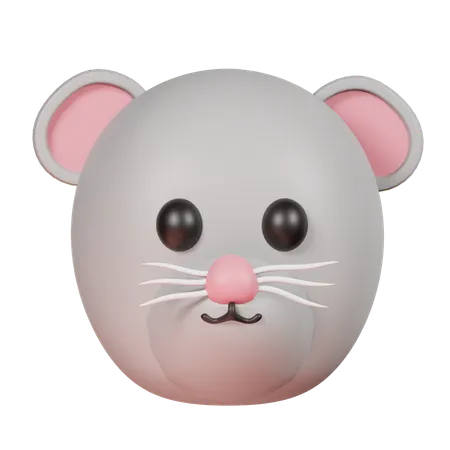 Rat  3D Icon