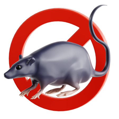 Rat  3D Icon