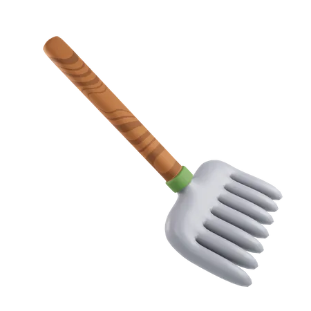 Râteau  3D Icon