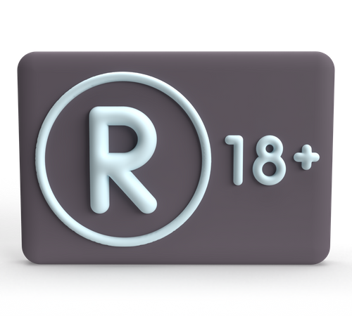 Rated R  3D Icon