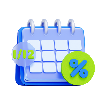 Ratenzahlung  3D Icon