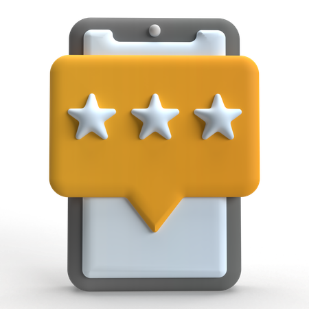 Rating  3D Icon