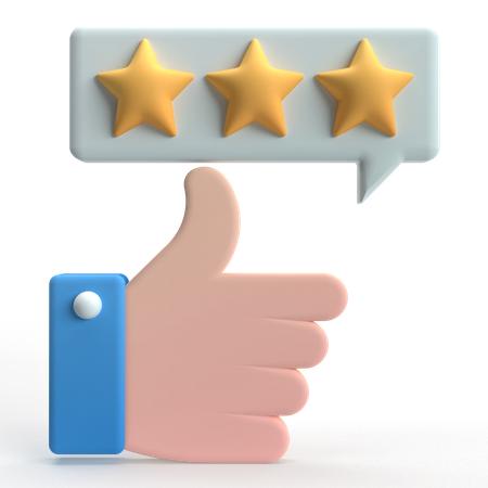 Rating  3D Icon