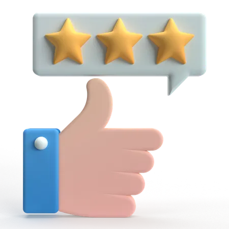 Rating  3D Icon