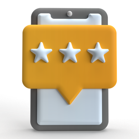 Rating  3D Icon