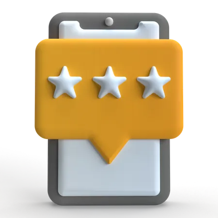 Rating  3D Icon