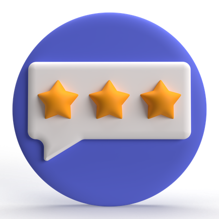 Rating  3D Icon