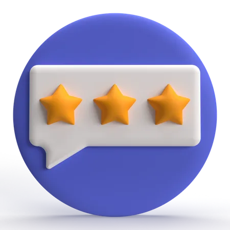 Rating  3D Icon