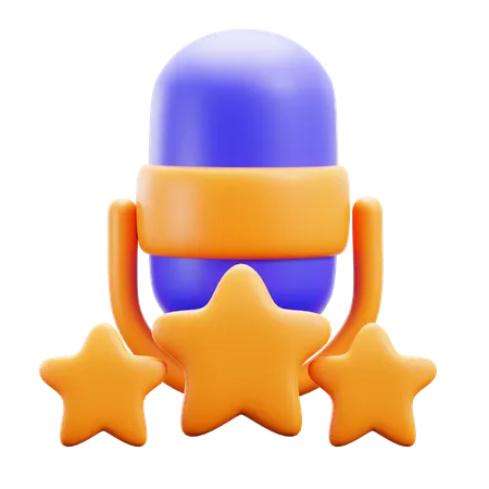 Rating  3D Icon