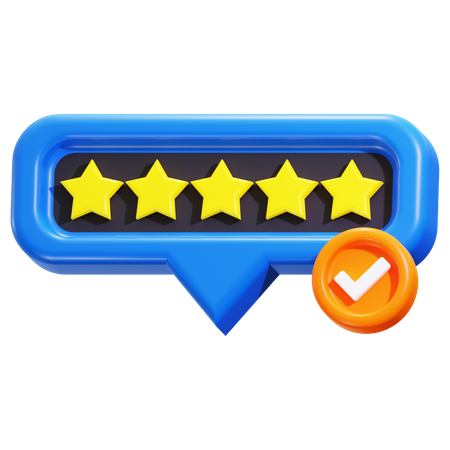 Rating  3D Icon