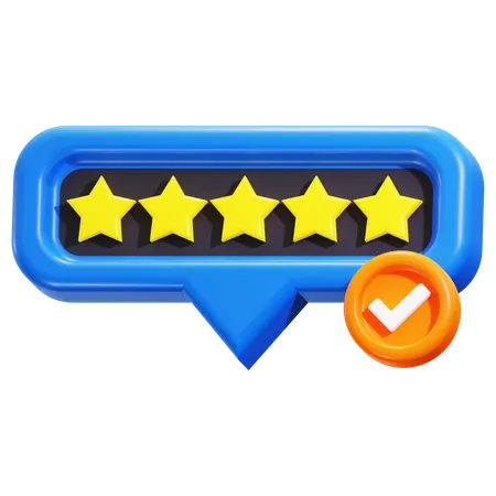 Rating  3D Icon