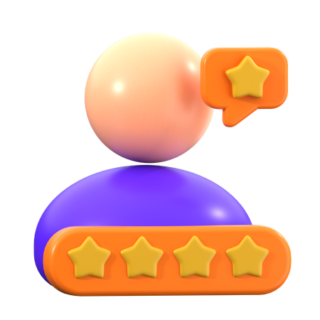 Rating  3D Icon