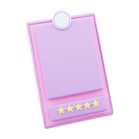 Rating  3D Icon