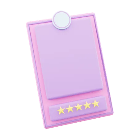 Rating  3D Icon