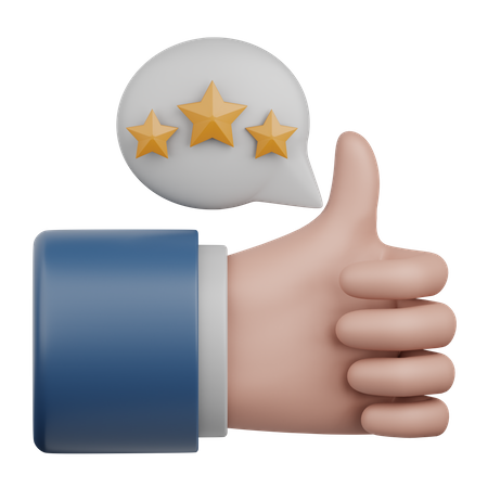 Rating  3D Icon