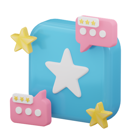 Rating  3D Icon