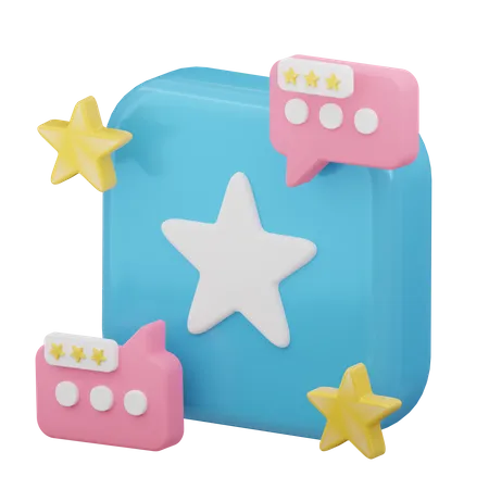 Rating  3D Icon