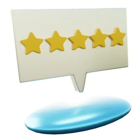 Rating  3D Icon