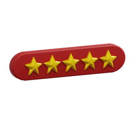 Rating  3D Icon