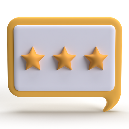 Rating  3D Icon