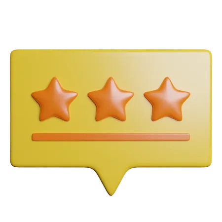 Rating  3D Icon